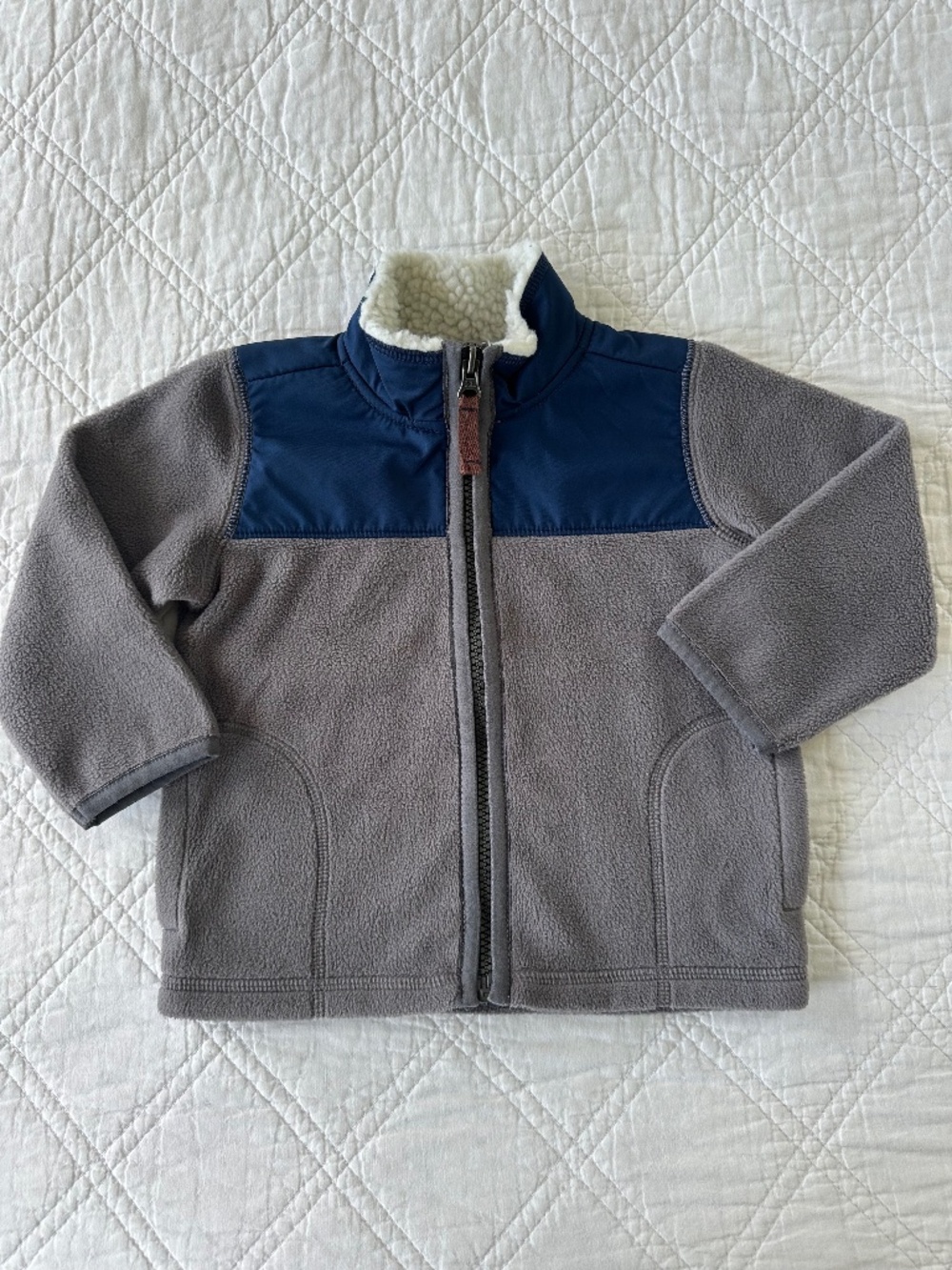 Carter’s Toddler Boy Fleece Zip Up Jacket 18 months